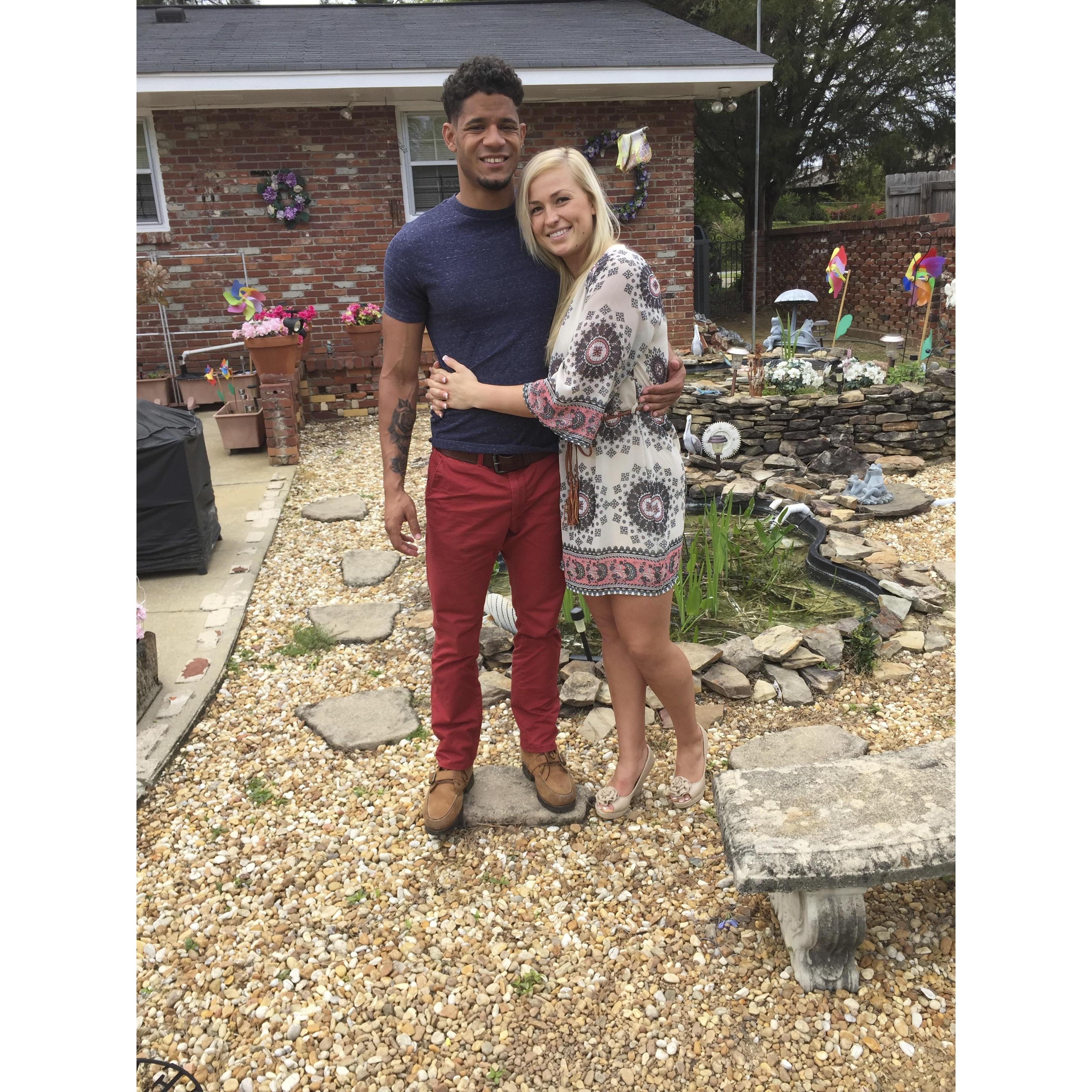 Our first Easter together