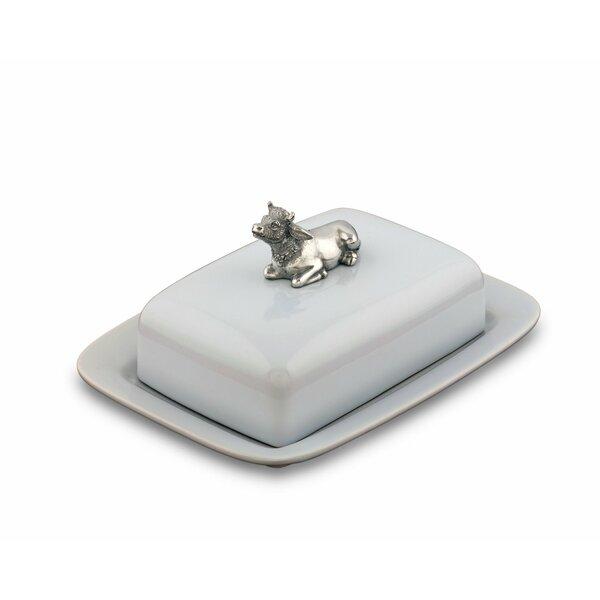 Garden Friends the Cow Butter Dish