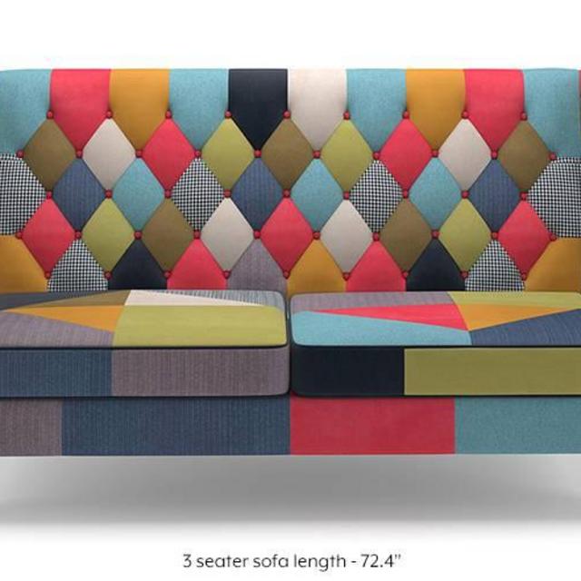 Minnelli Sofa (Retro Patchwork)Added to Wishlist