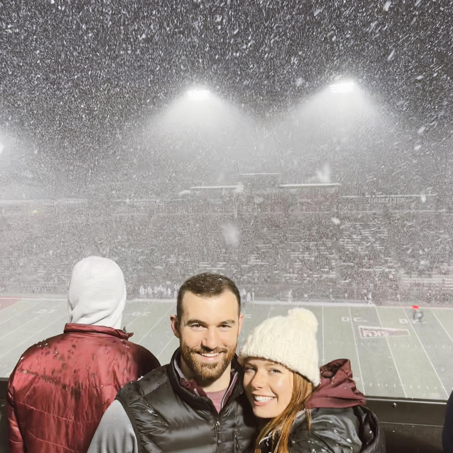 This was our Christmas Card photo in 2022! Go Griz!