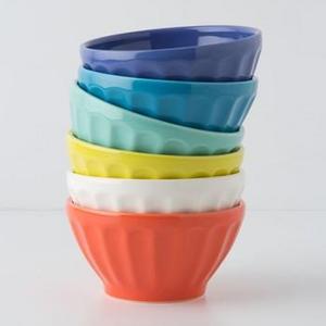 Set of 6 Latte Bowls