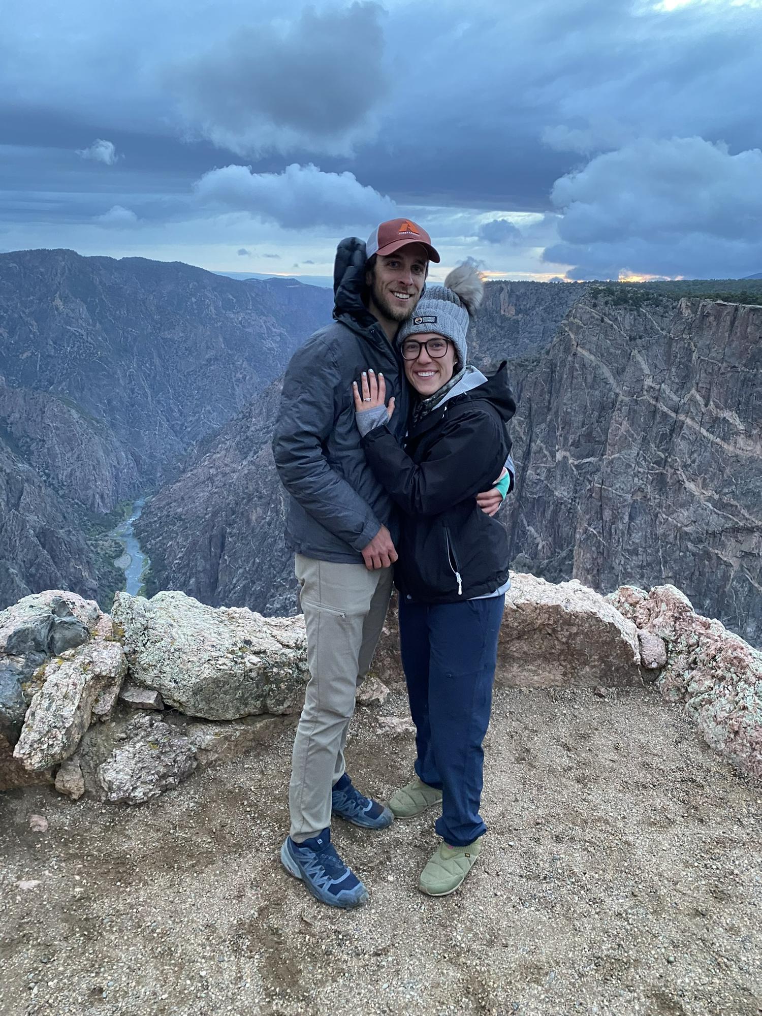 Proposal in Black Canyon of the Gunnison