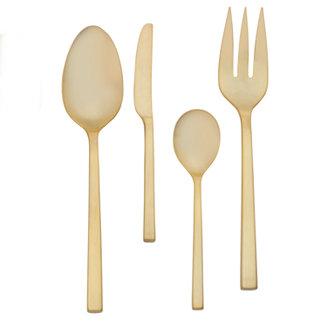 Polished Gold 4 Piece Hostess Set