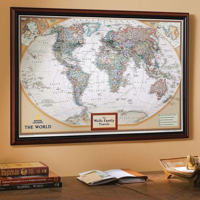 National Geographic Personalized Map