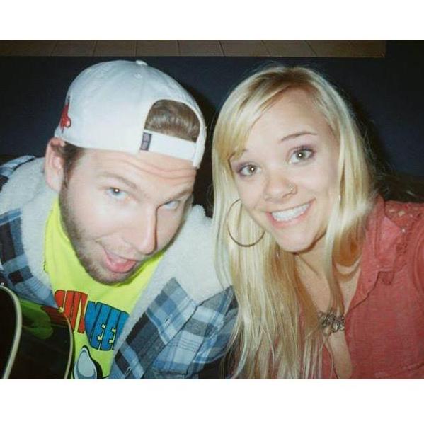 Our first photo together (and Chris's all-time favorite)