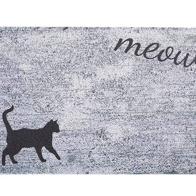 Darkyazi 23.6" x 35.4" Colorful Doormats Entrance Front Door Rug Funny Outdoors/Indoor/Bathroom/Kitchen/Bedroom/Entryway Floor Mats，Non-Slip Rubber (Cat)