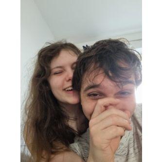 This is the first photo we ever took together