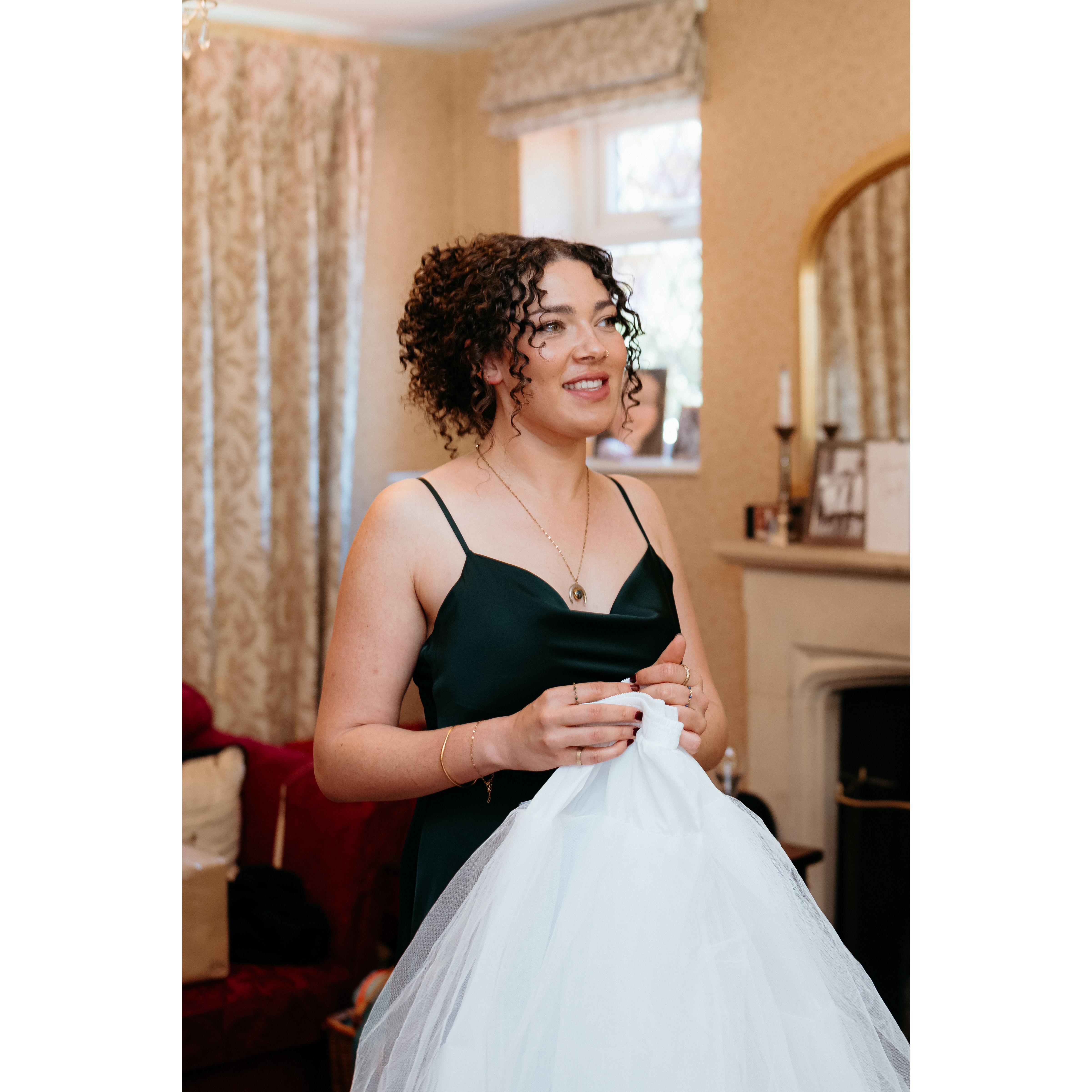 Ladies getting ready