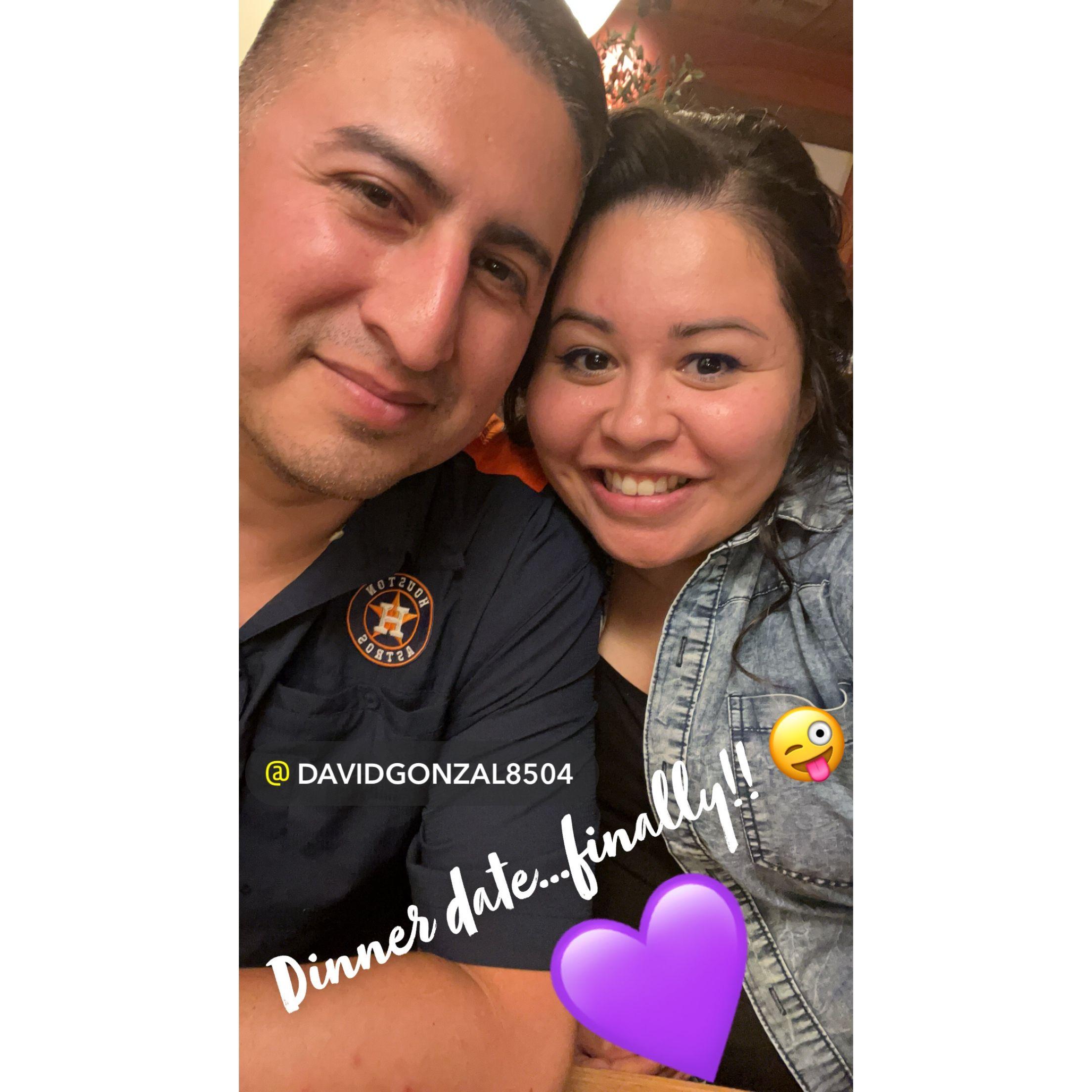 Dinner dates are mandatory!