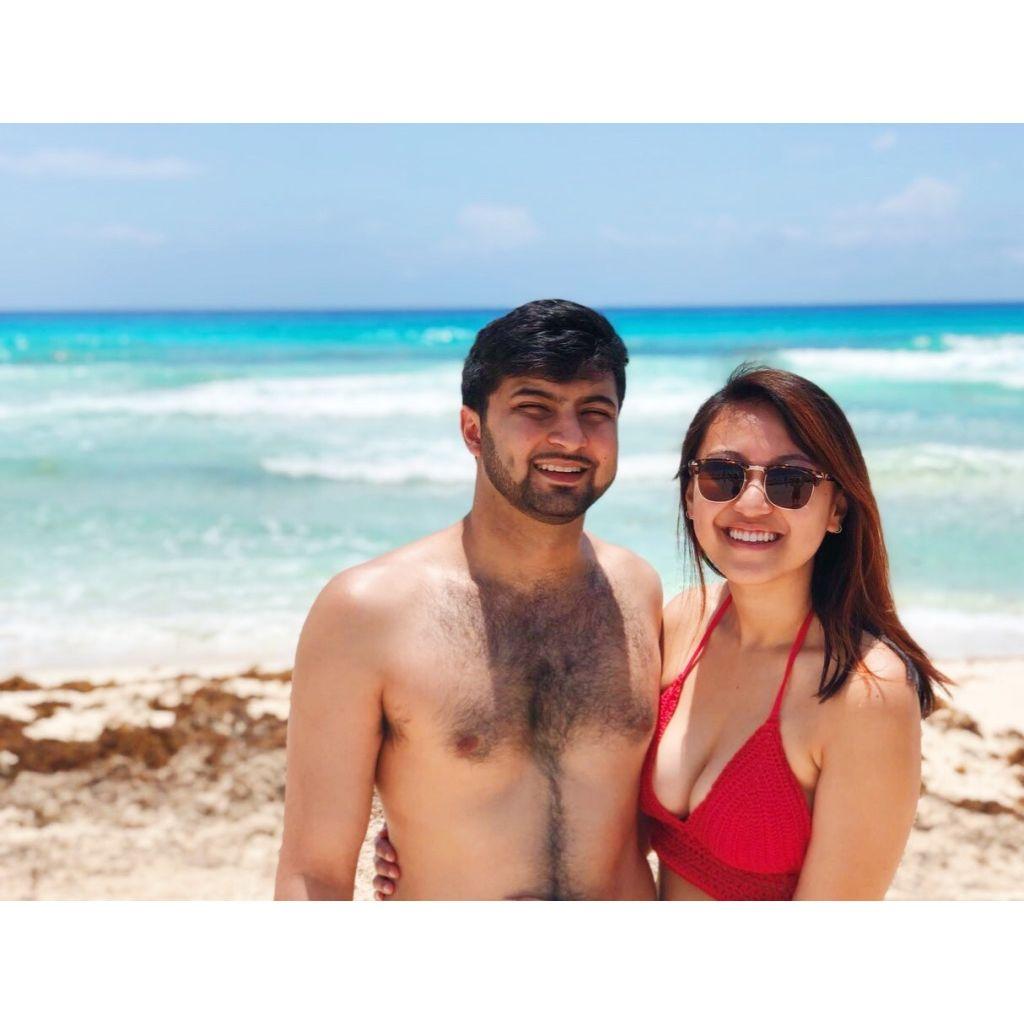 On vacation with Rohan's family in Cancun! (2018)