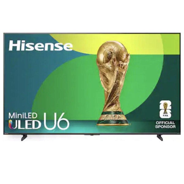 Hisense - 85" Class U6 Series MiniLED QLED UHD 4K HDR Smart Fire TV (2025)