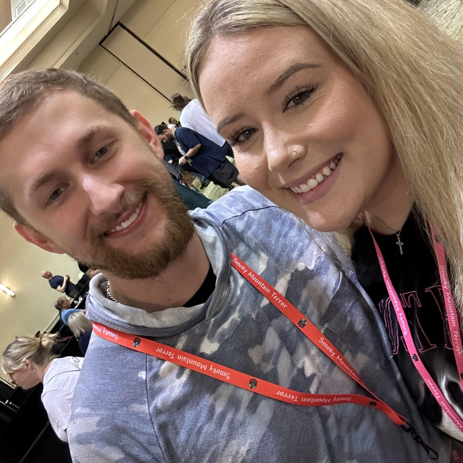 Our first horror convention together!