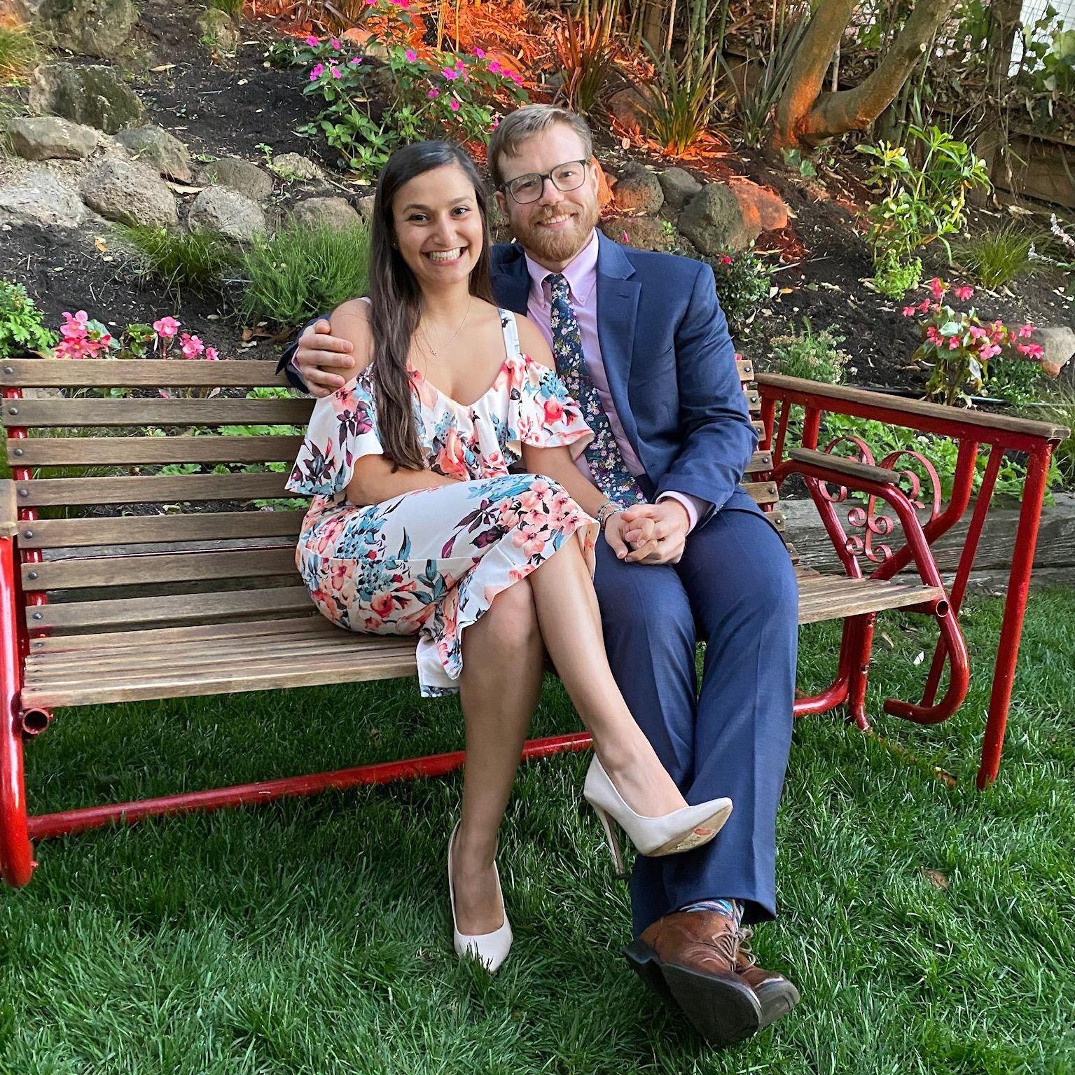 Our Engagement Party, October 2021