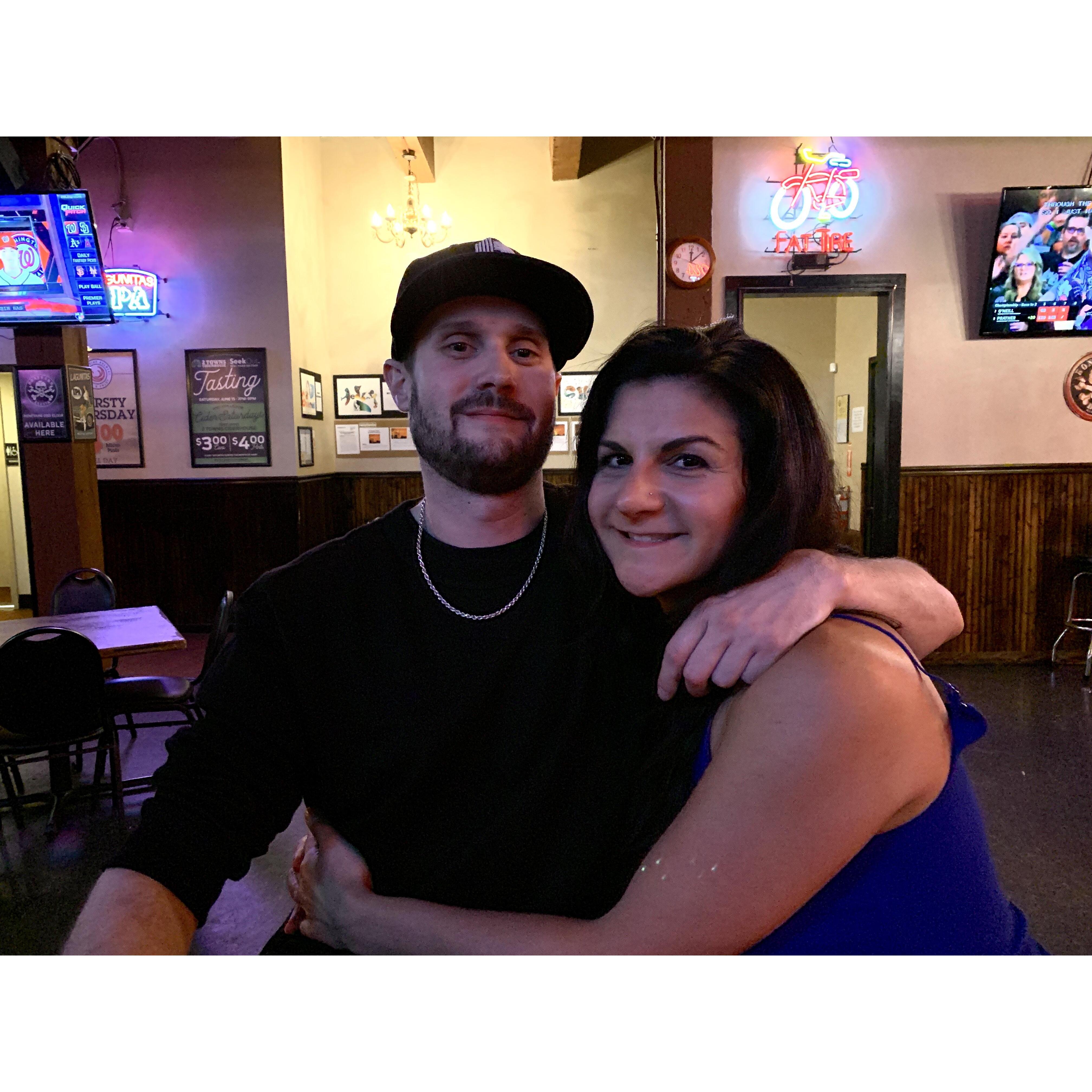 The night Pat told Sara he loved her for the first time.