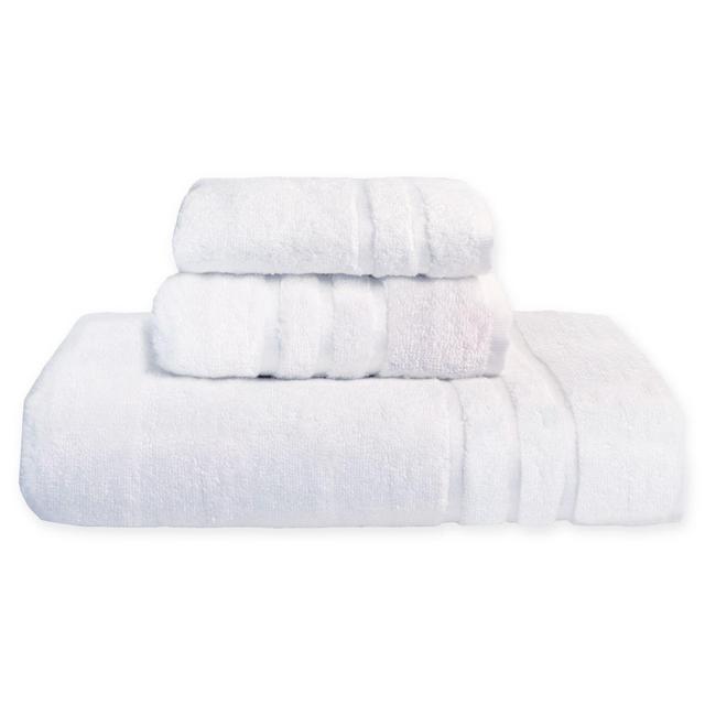 Cariloha® 3-Piece Viscose Blend Towel Set in White