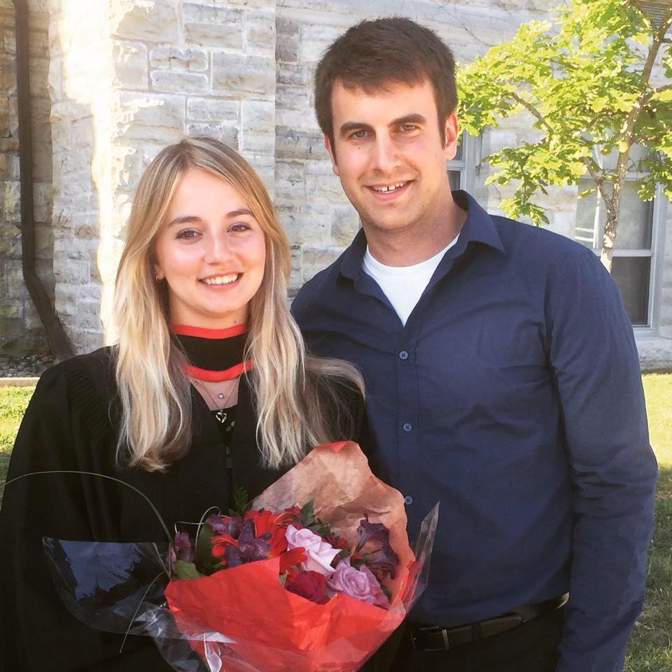 Devon's Masters Graduation, June 2015