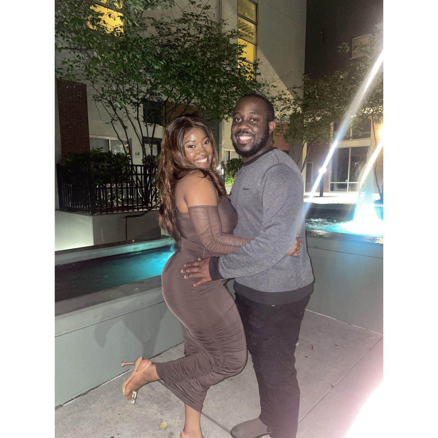 I planned a surprise dinner for his birthday just 1 month after we met!