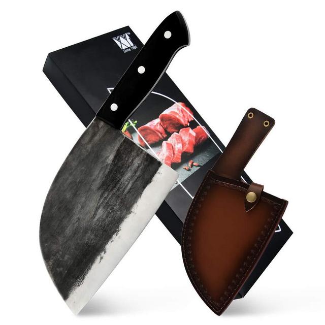 XYJ 2-pieces Set Chef Knife Sleeves Leather Cover Sheath For 8