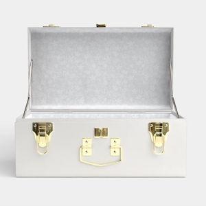 Mini Classic Trunk - WhiteColor/BridalBloomPrint/NoPersonalization