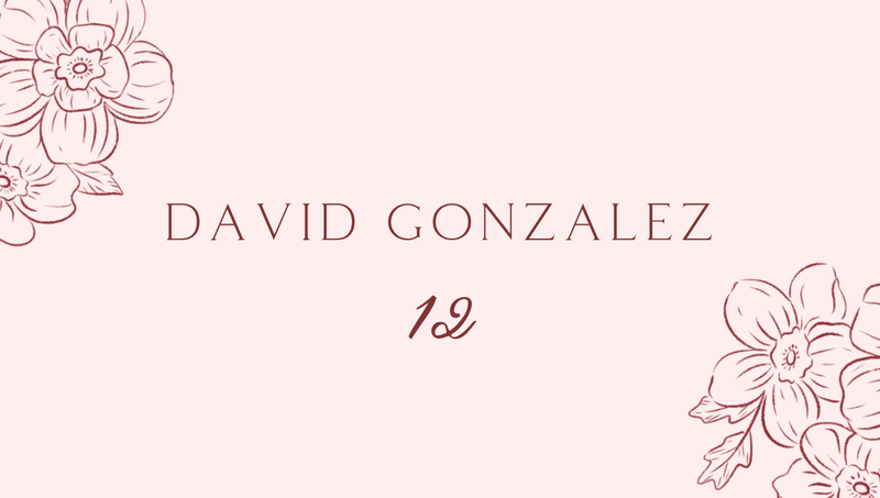 Selindra | Currant Red | Zola Wedding Place Cards
