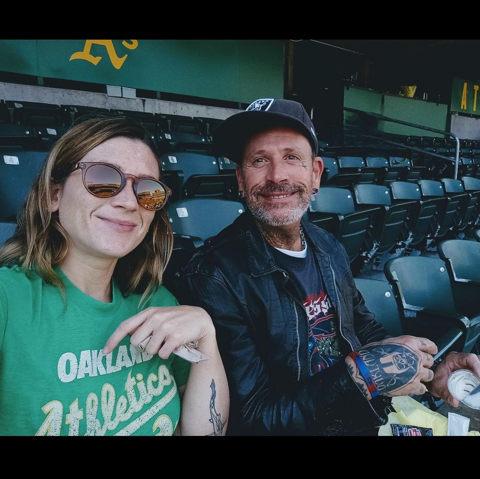 Leslie- My first baseball game was one of the last A's games against the Yankees.
Doug- I was a season ticketholder for the Raiders for 15 yrs. It was very emotional to say goodbye to the stadium.