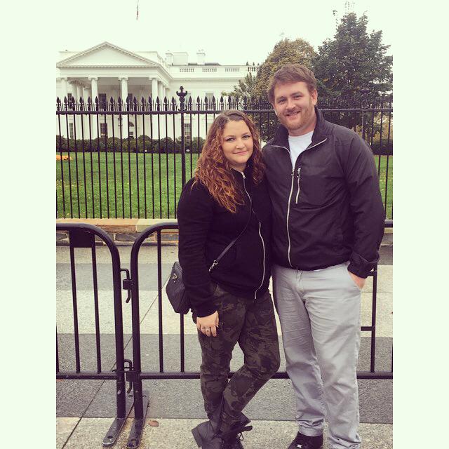First time in Washington D.C. together.