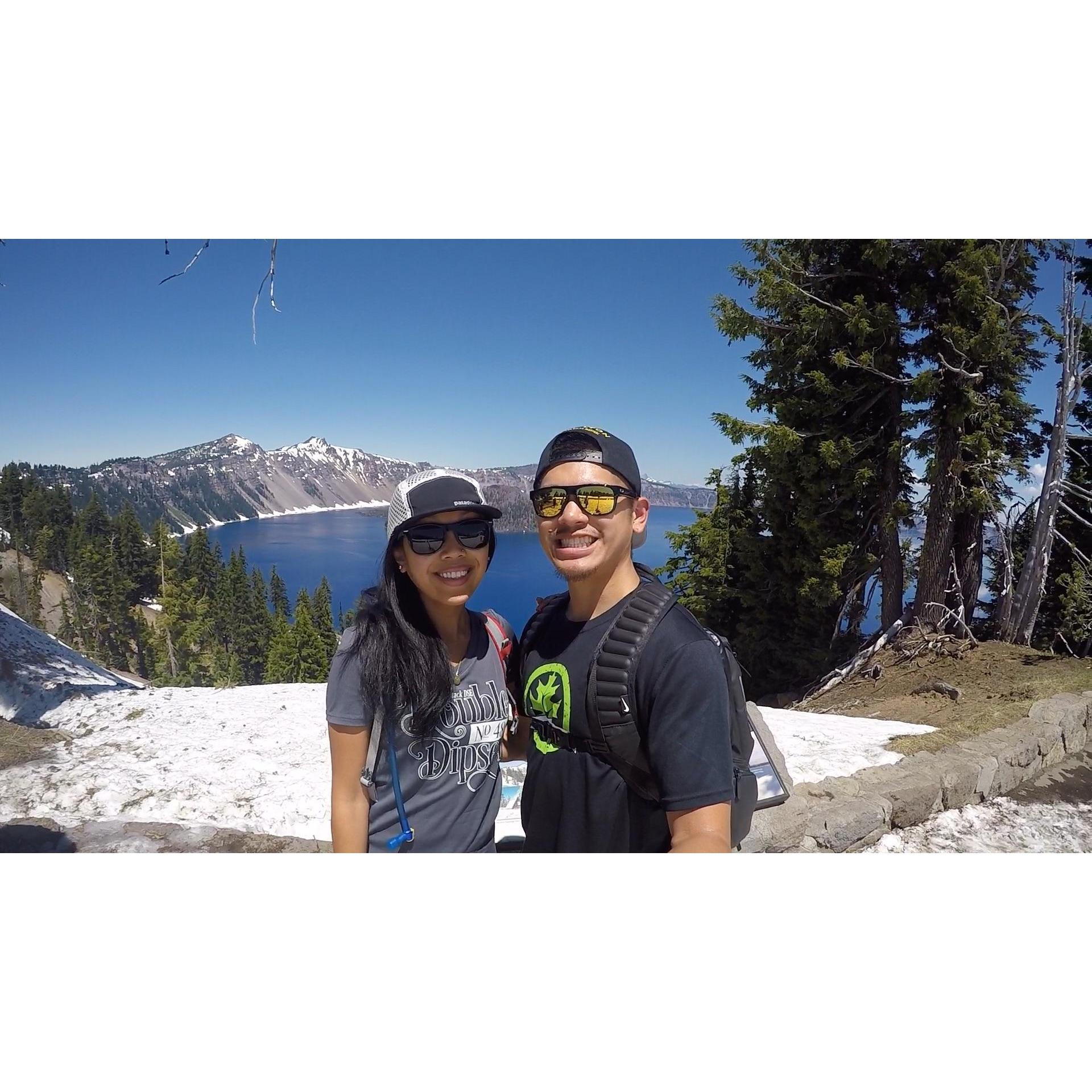 Crater Lake — This place is mystical and confusing. There's an abundance of snow in July. We visited on the way to Bend, where we completed the Ale Trail. We drank flights at 10+ pubs, in two days!