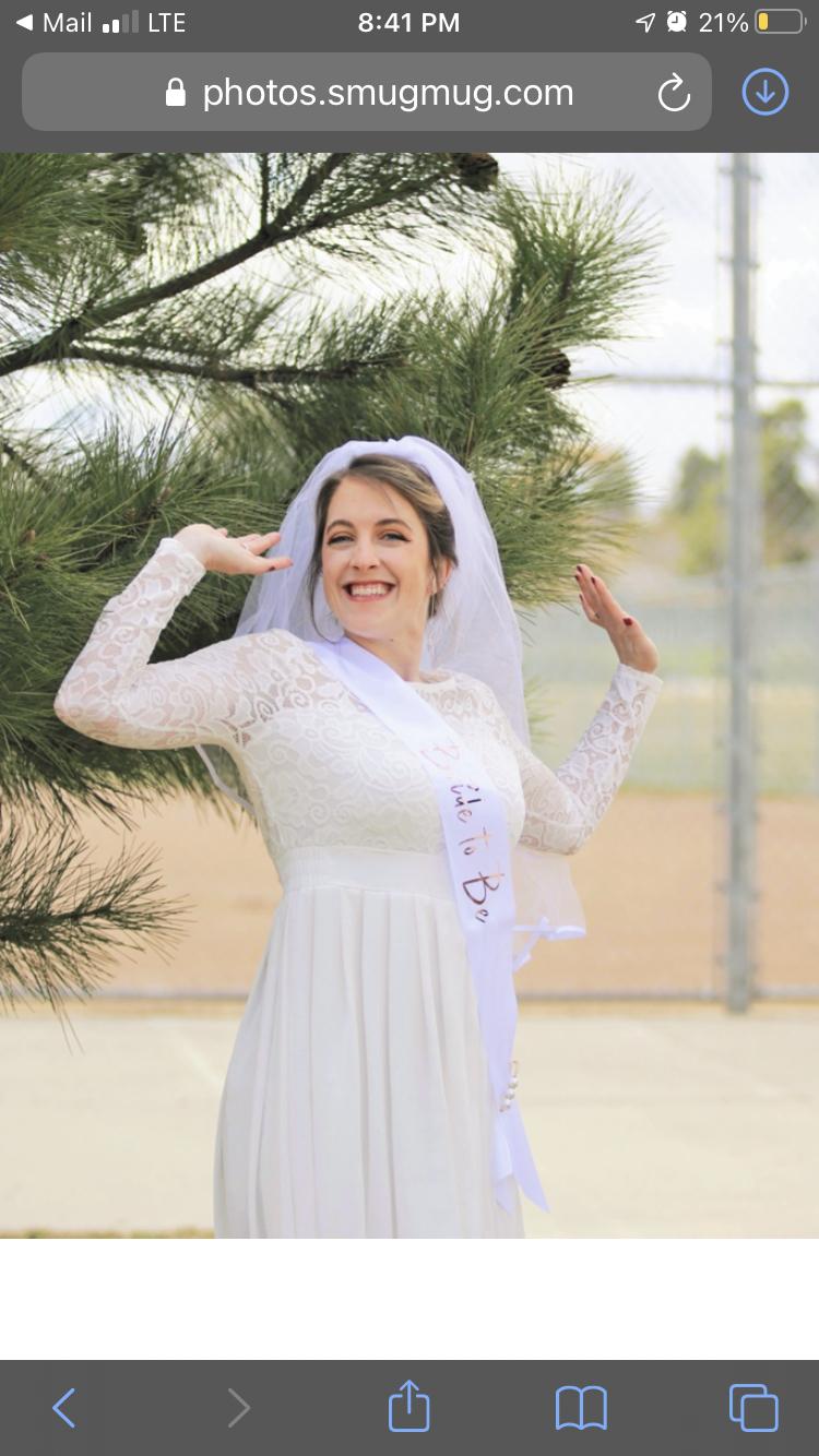 Bridal photo shoot. Photo credit: Ruth Lovin