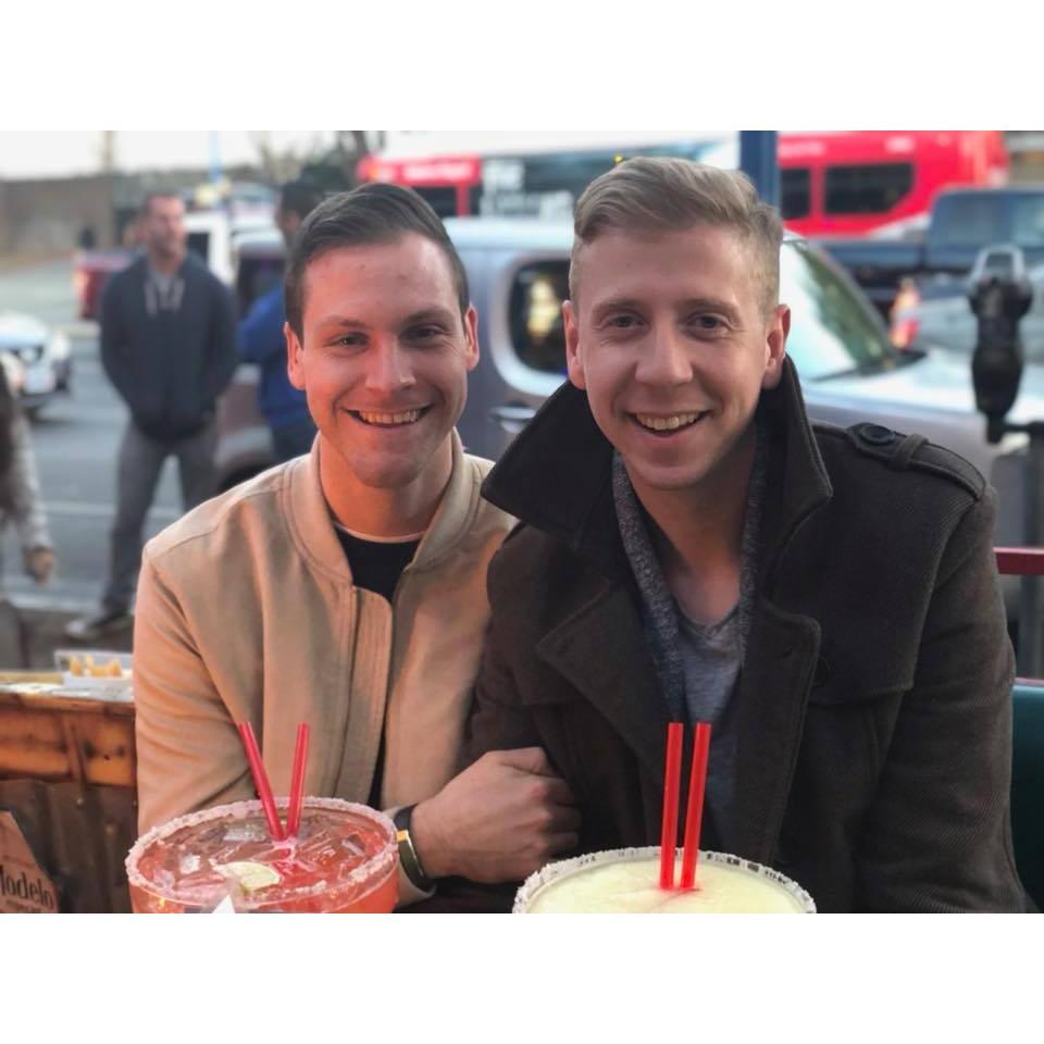 A night out on the town in West Hollywood while we were living in Los Angeles