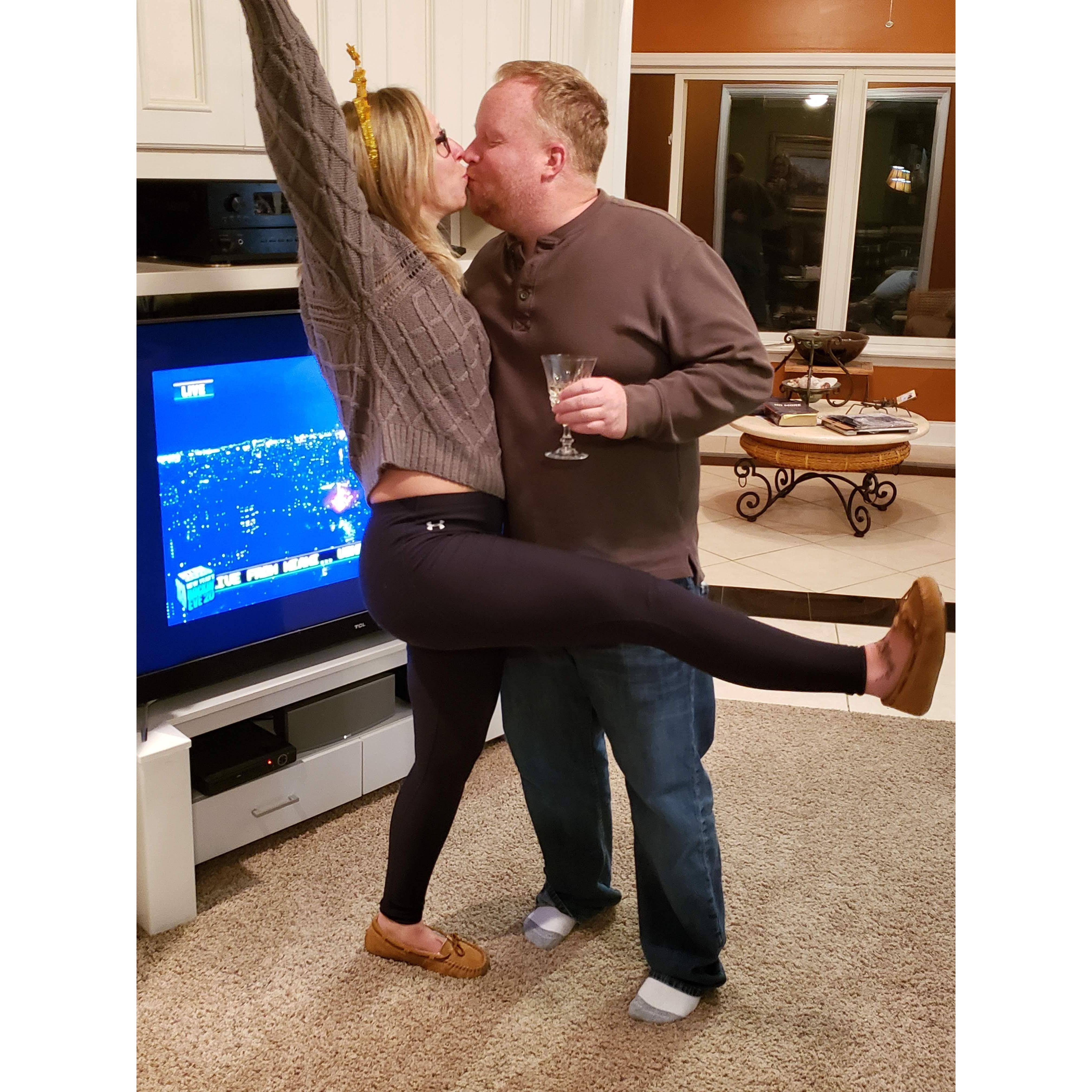 The first New Years that we celebrated together.