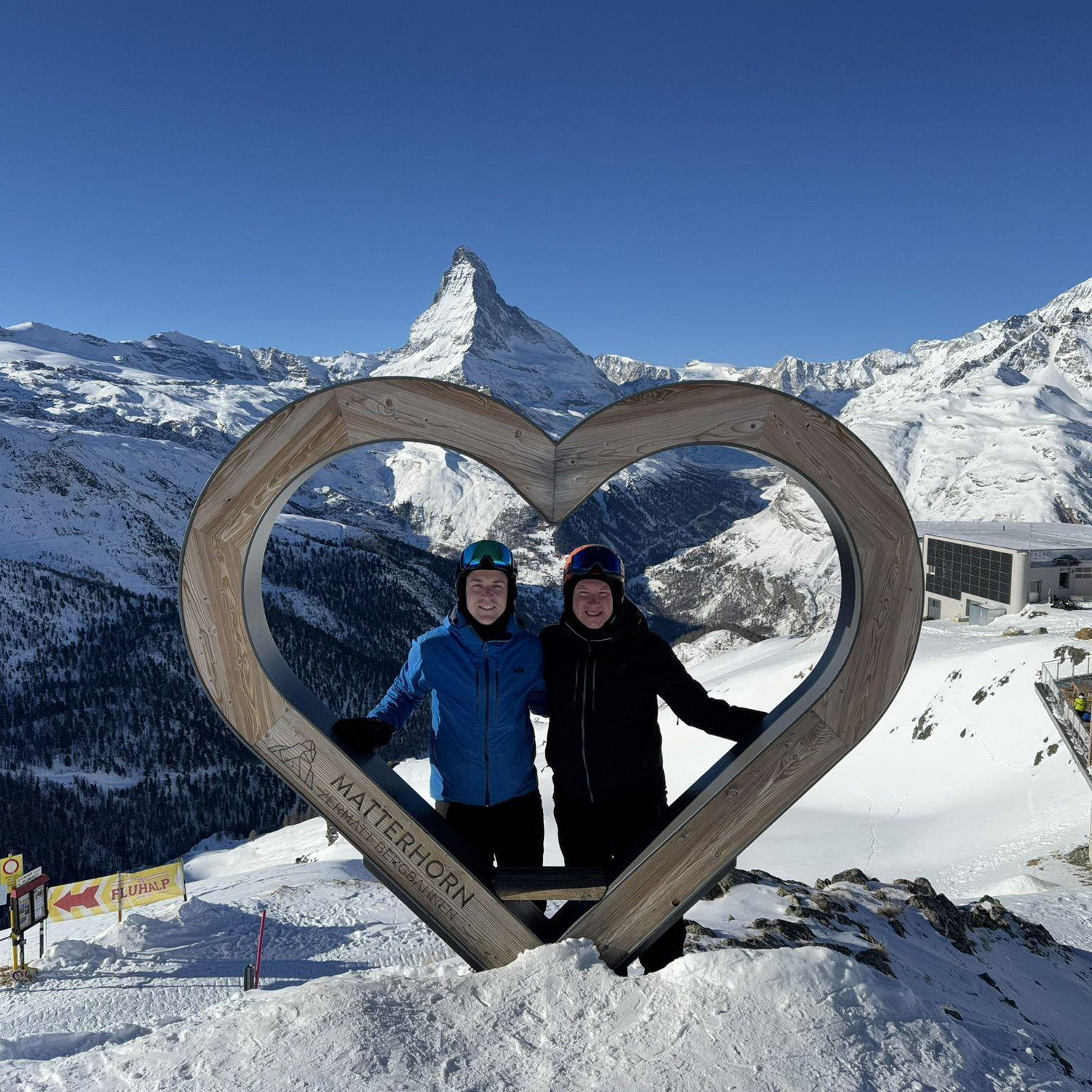 Engagement in Zermatt, Switzerland