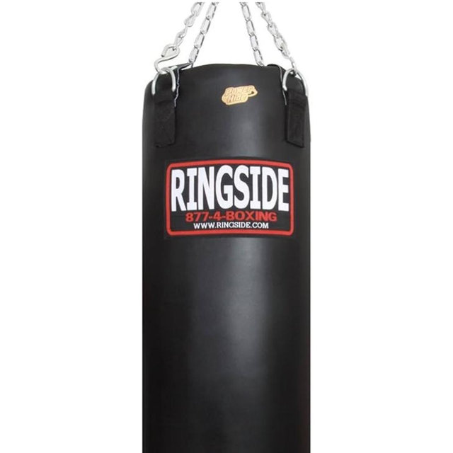 Ringside 100-pound Powerhide Boxing Punching Heavy Bag (Soft Filled) Black, 100 LBS