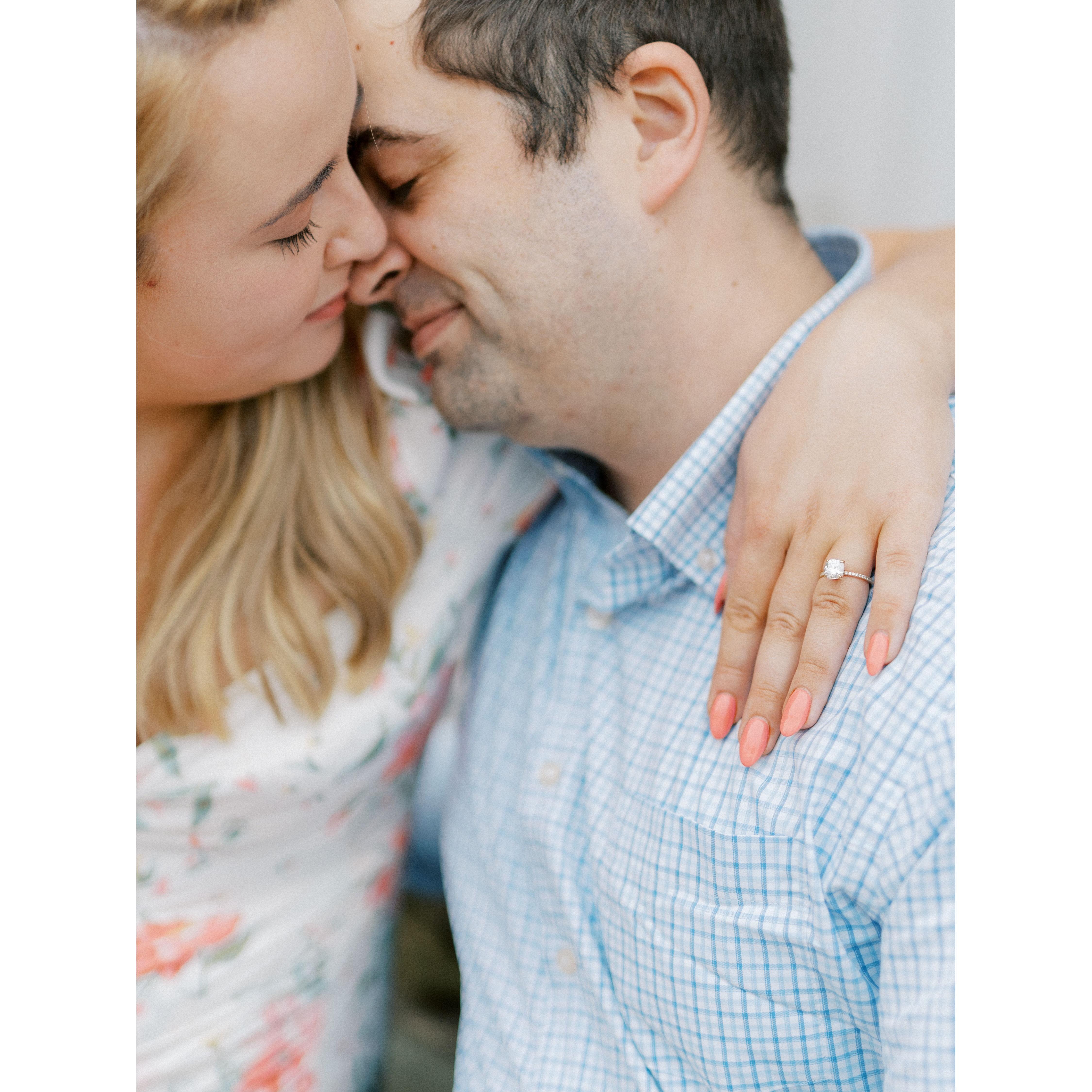 Engagement Session Photo in April 2023