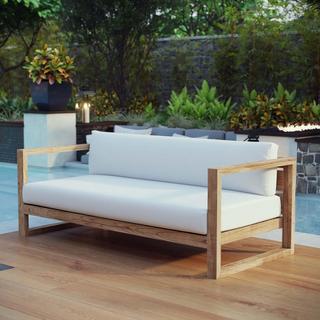 Upland Outdoor Teak Sofa