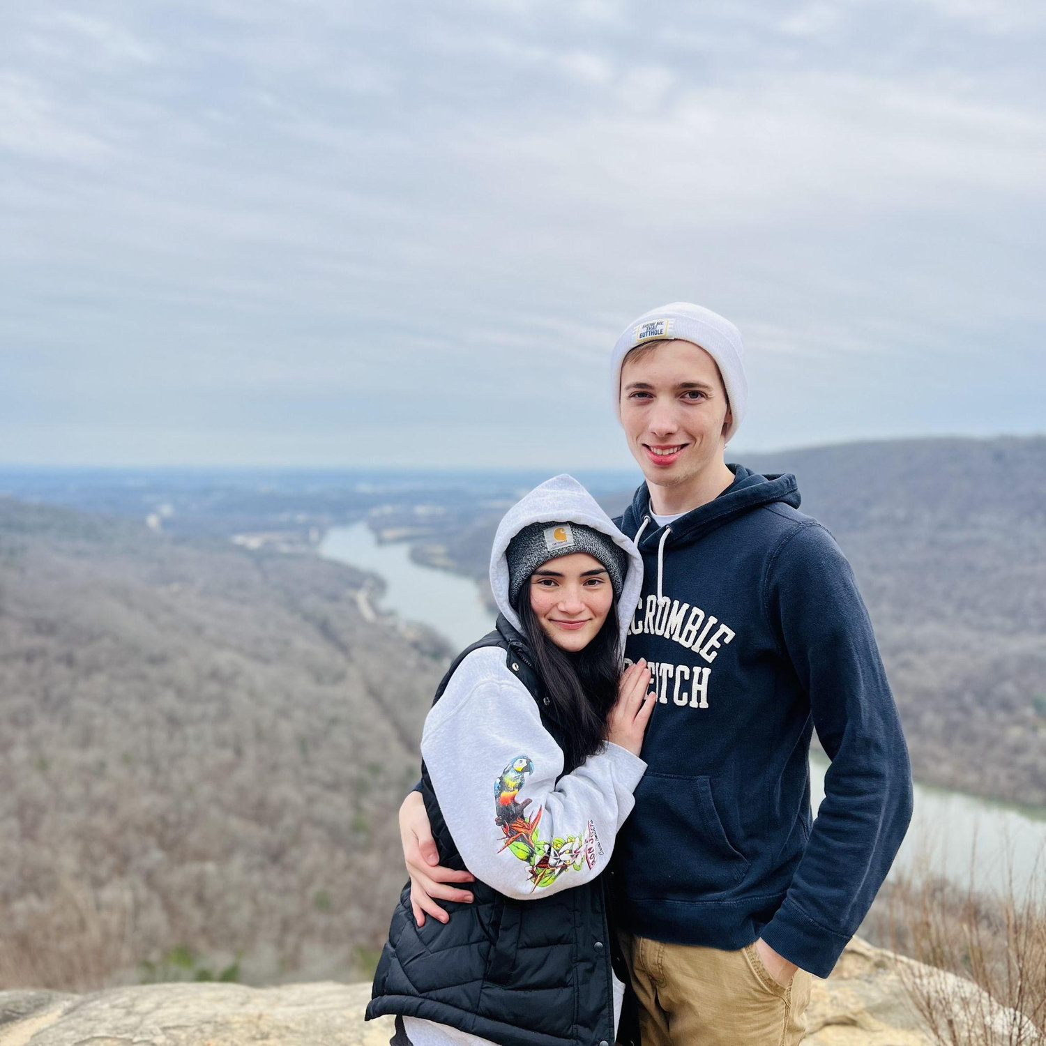 Hiking together