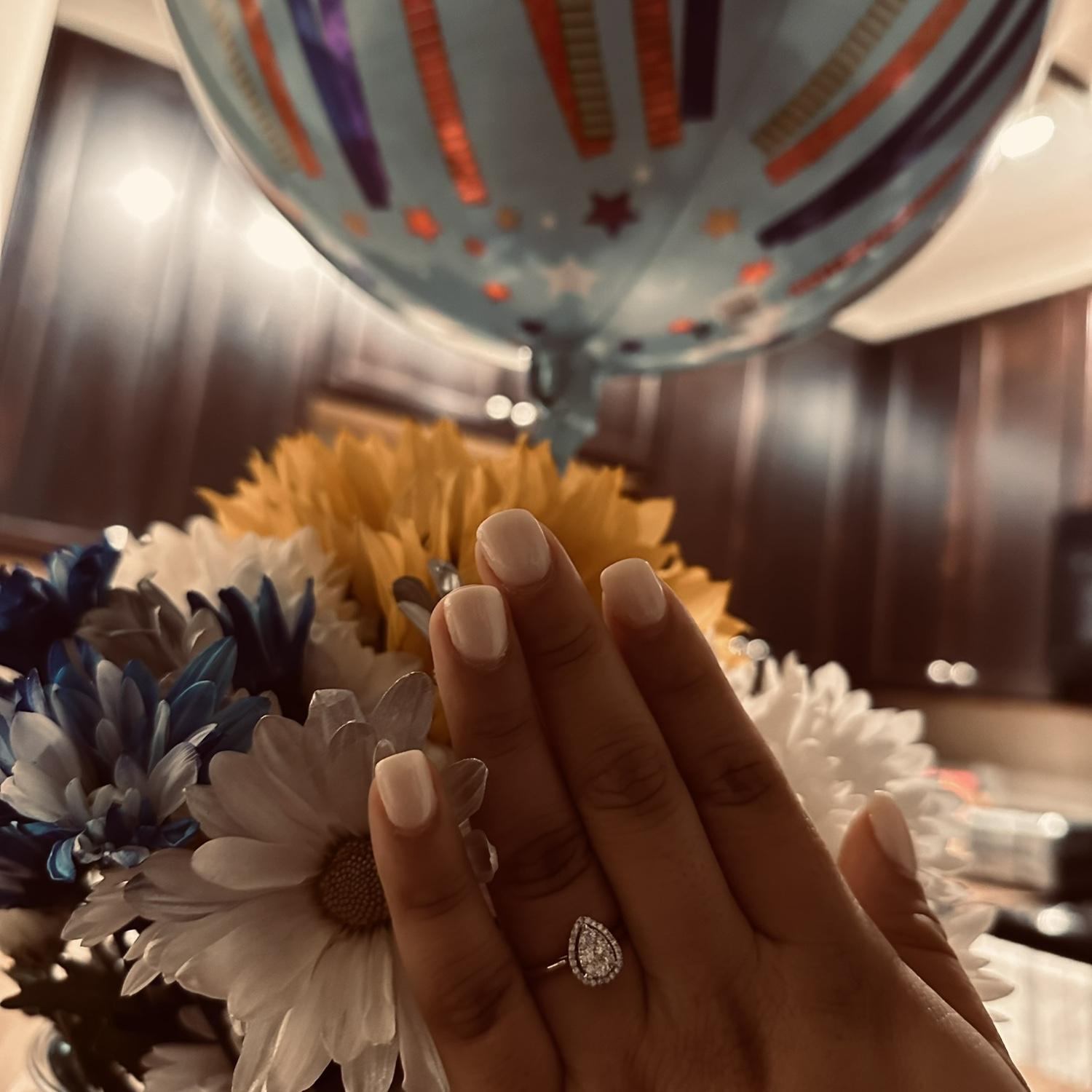 12/06/2023 - Anthony proposed with a Promise Ring on Gisselle’s Birthday