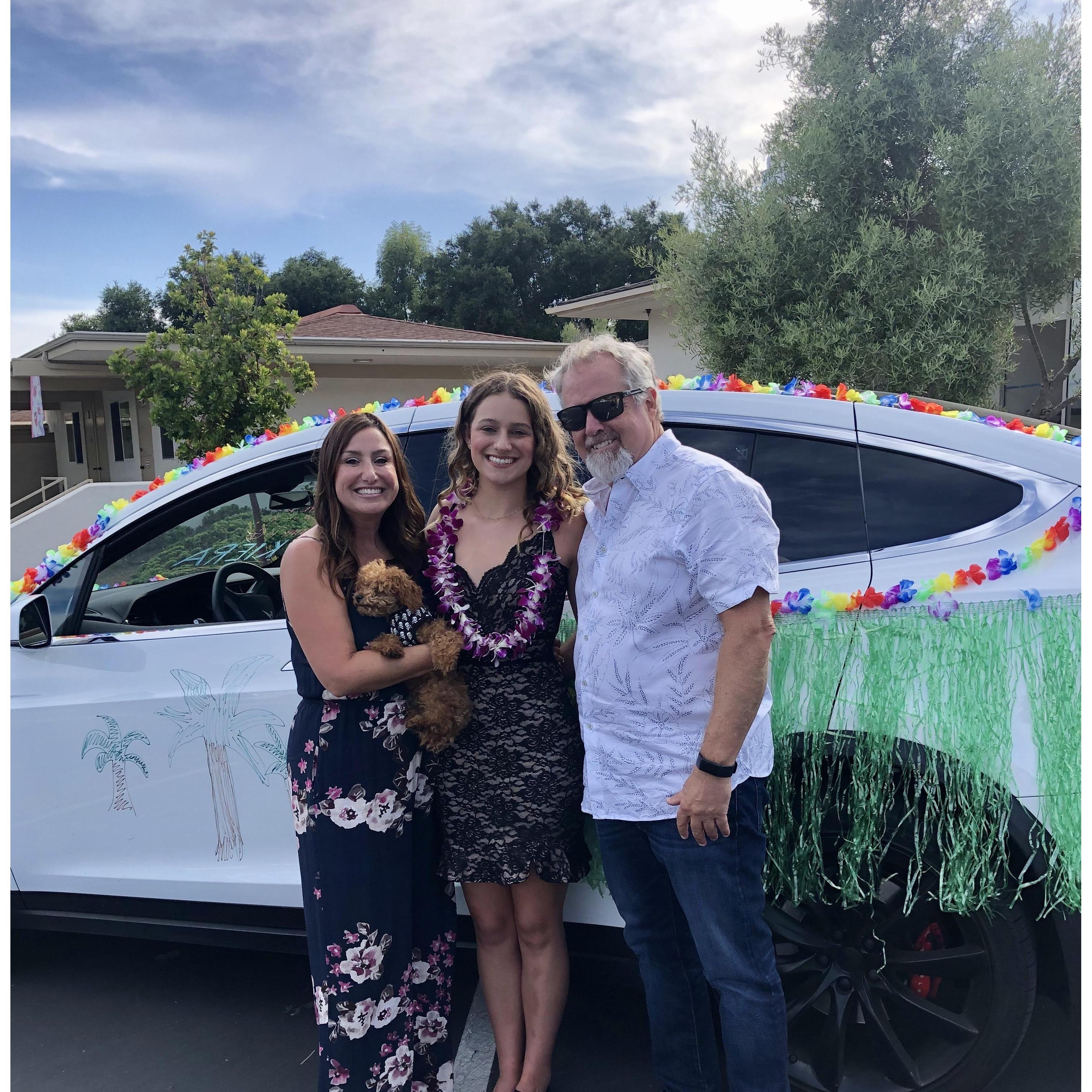 Kiera's 8th grade graduation