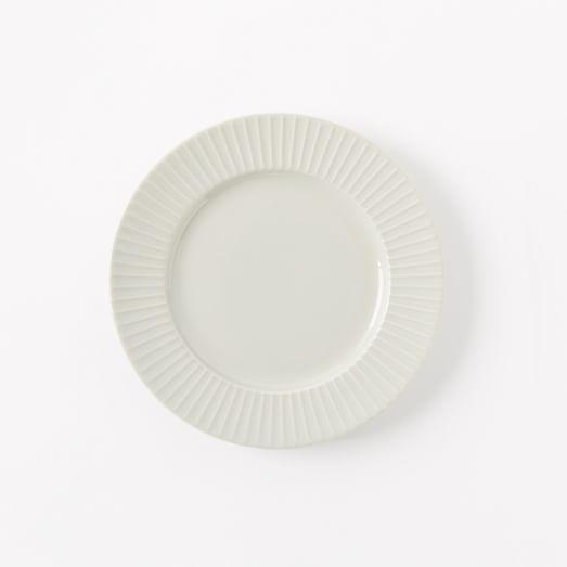 Textured Salad Plates (Set of 4) - Cloud (Lines)