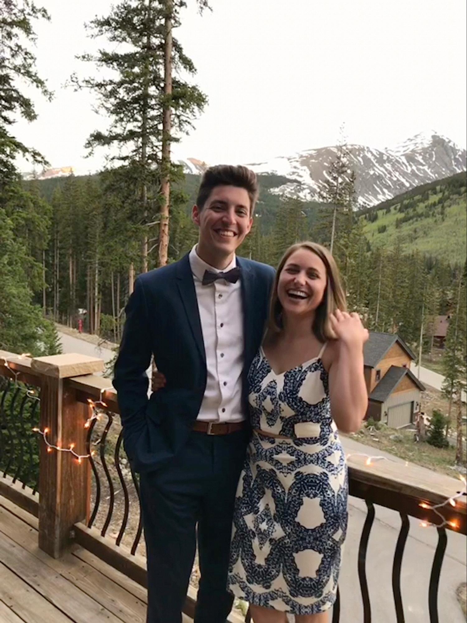 Chris Wacker and Bailey Jones invited us to their wedding in Breckenridge, Colorado in May 2018. It was our first trip and first wedding together!