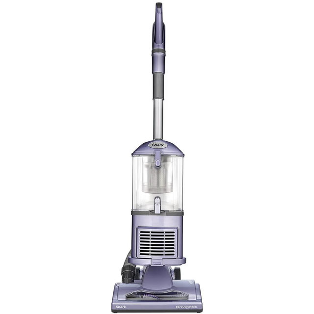 Shark NV352 Navigator Lift Away Upright Vacuum, Hepa Filter, Anti-Allergen Technology, Swivel Steering, Ideal for Carpet, Stairs, & Bare Floors, with Wide Upholstery & Crevice Tools, Lavender