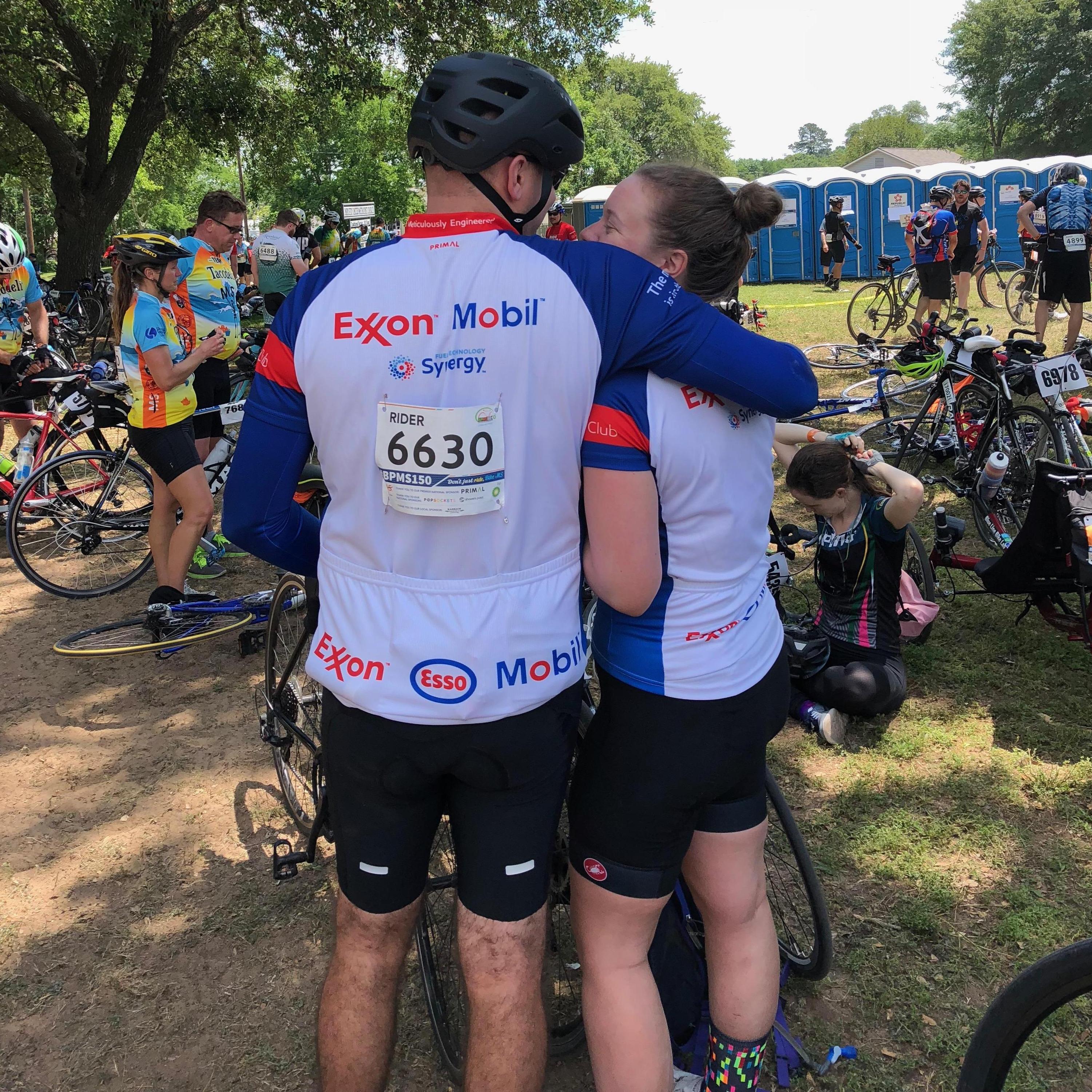 Riding in the MS 150