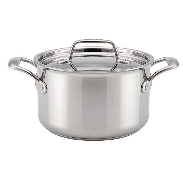 Breville Thermal Pro Clad Stainless Steel 4-Quart Covered Saucepot