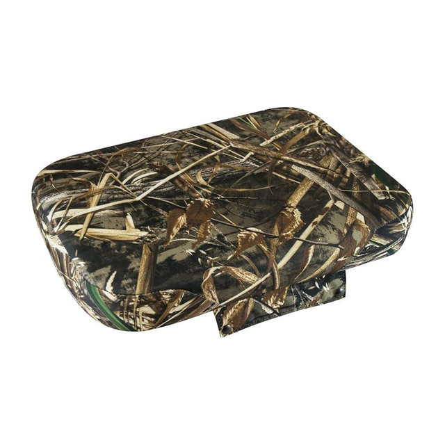 Wise Cooler Seat Cushion, 35-Quart, Mossy Oak Duck Blind Camouflage