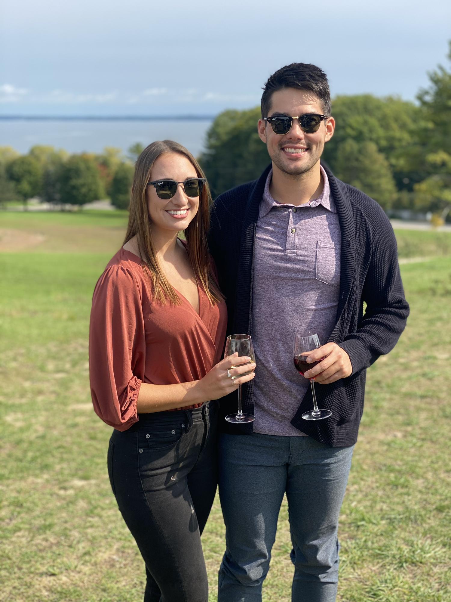 We've had fun trips to wineries!