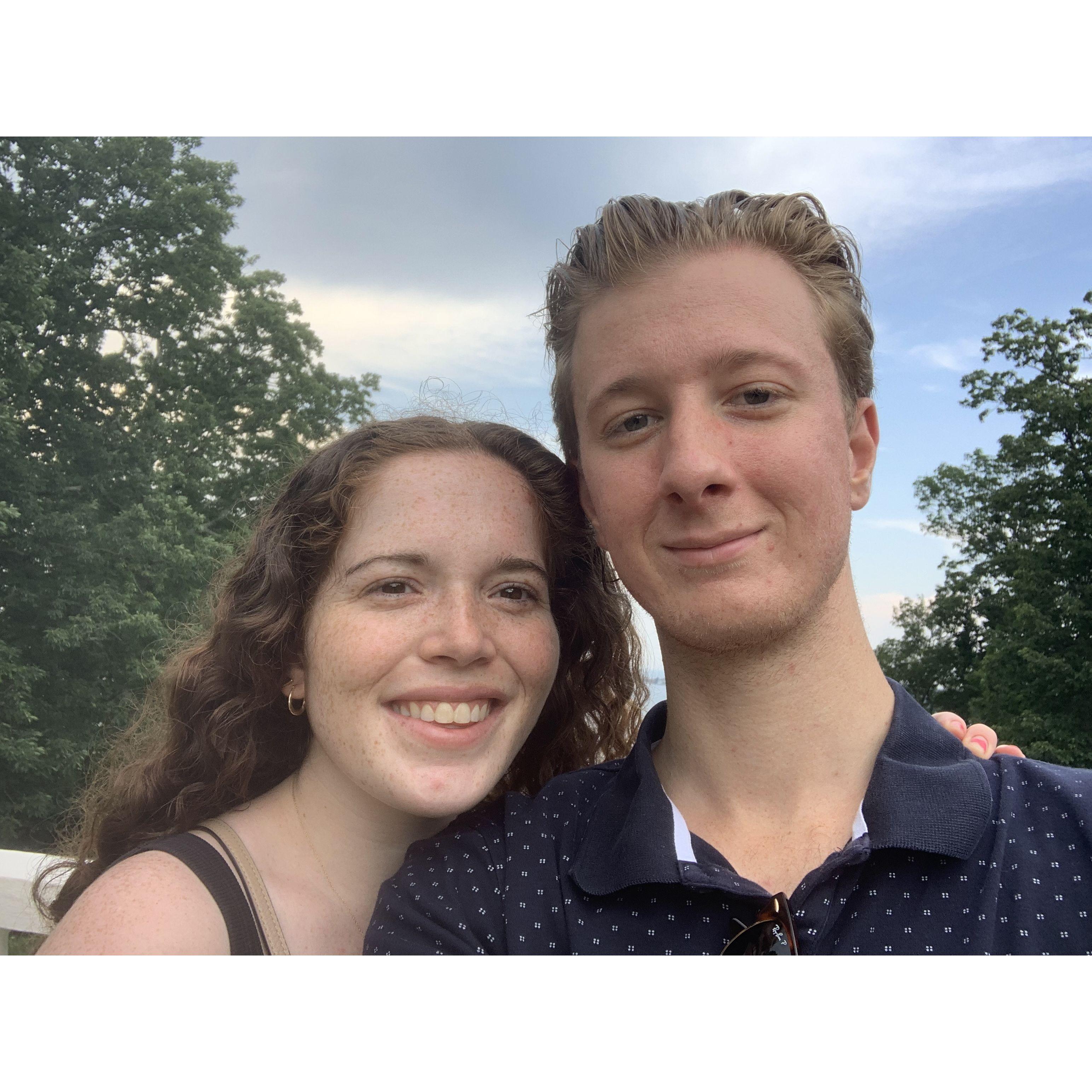 Our classic covid date to a museum