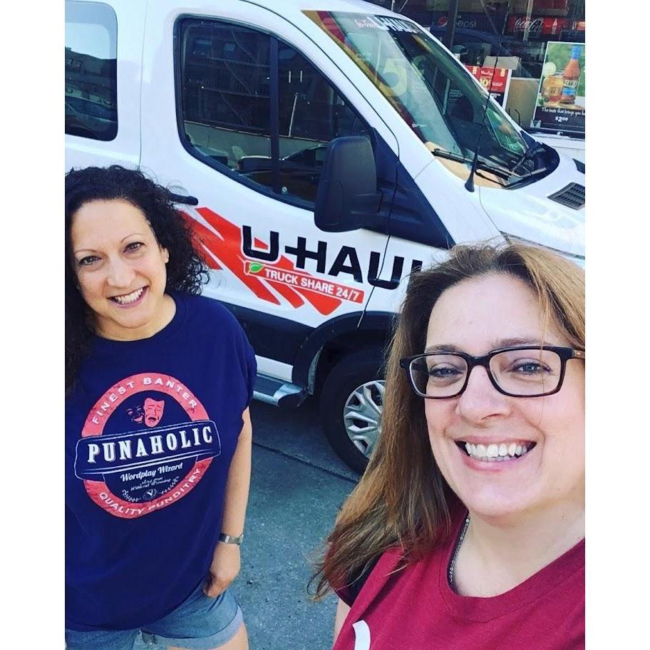 The obligatory U-Haul photo...