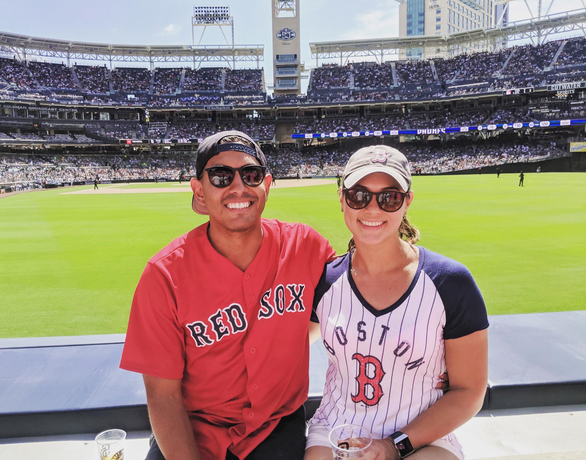 PetCo Park. Red Sox Vs Padres