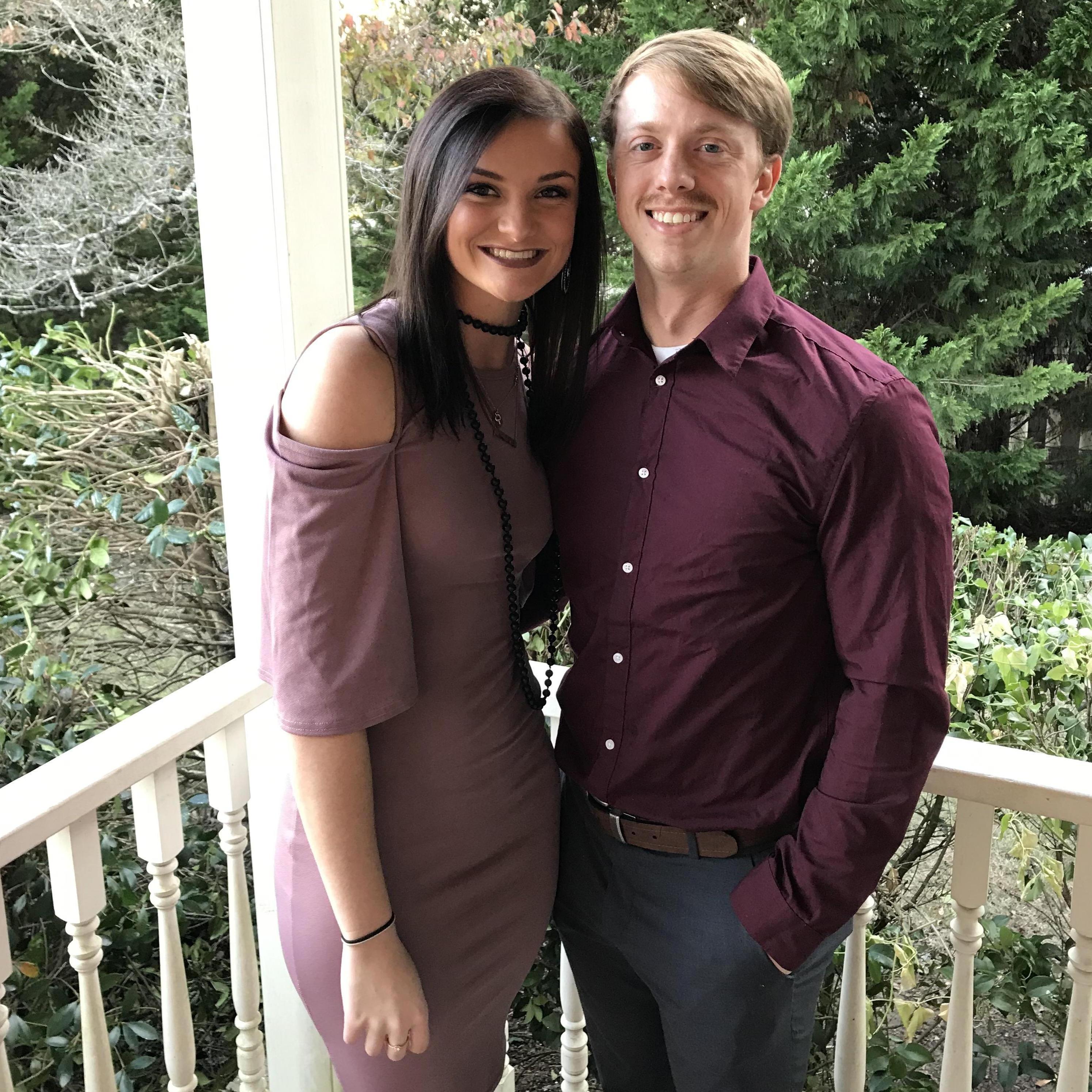 Our first picture together on our "unofficial" first date