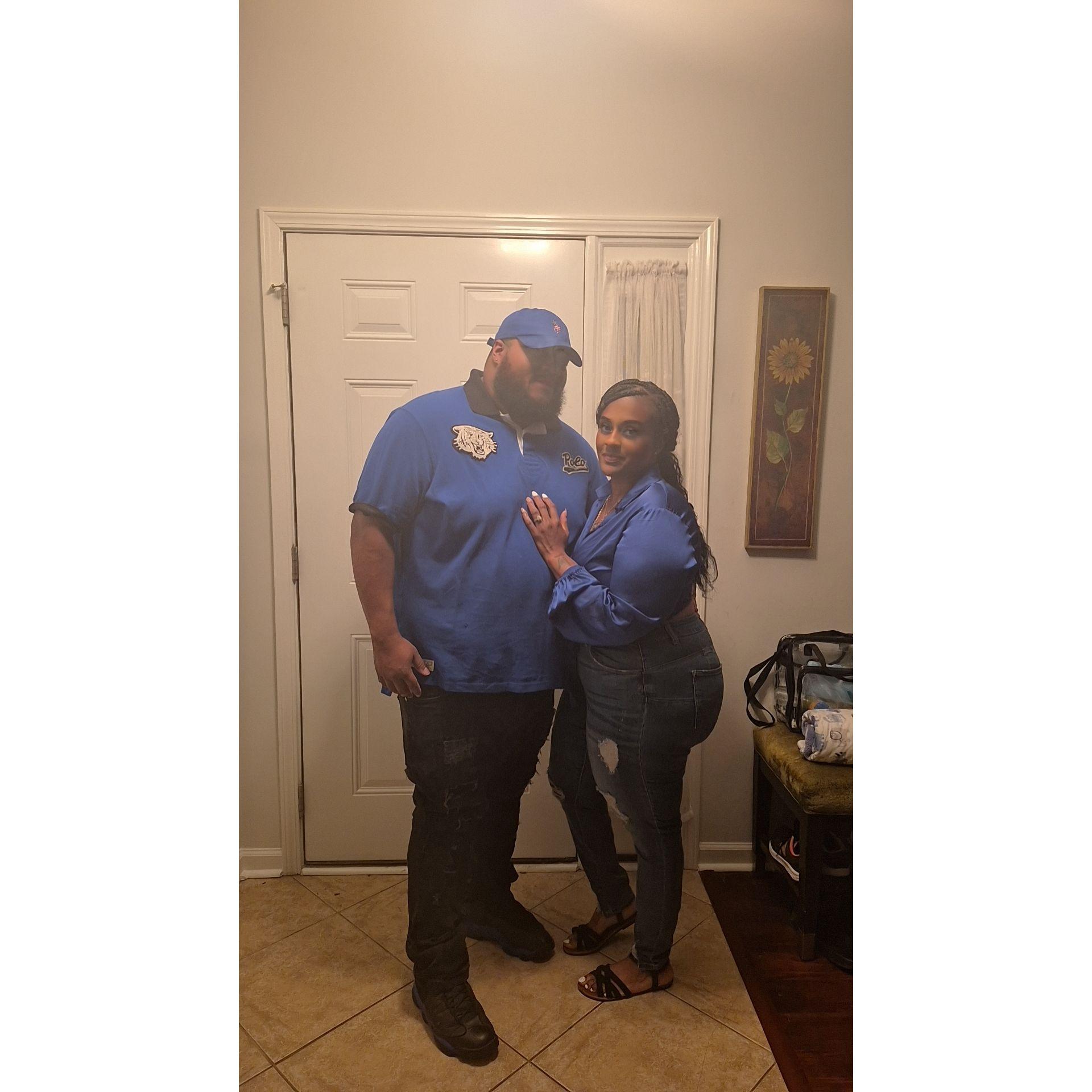 "Yup, matching again lol"