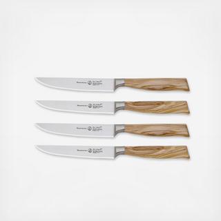 Oliva Elite Multi-Edge Steak Knife, Set of 4
